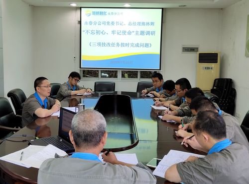 劉敏 海科永春 永春分公司黨委書記、總經(jīng)理熊林輝主持召開“不忘初心、牢記使命”主題教育專題調研座談會_副本.jpg