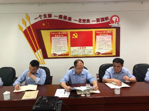1-永安雙華公司吳泉艷：永安雙華公司黨支部開展黨史學習教育專題黨課現場~1.jpg